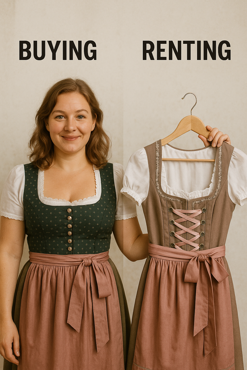 Buying vs Renting a dirndl