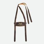 Mens Bavarian Forest Green Lederhosen Suspenders