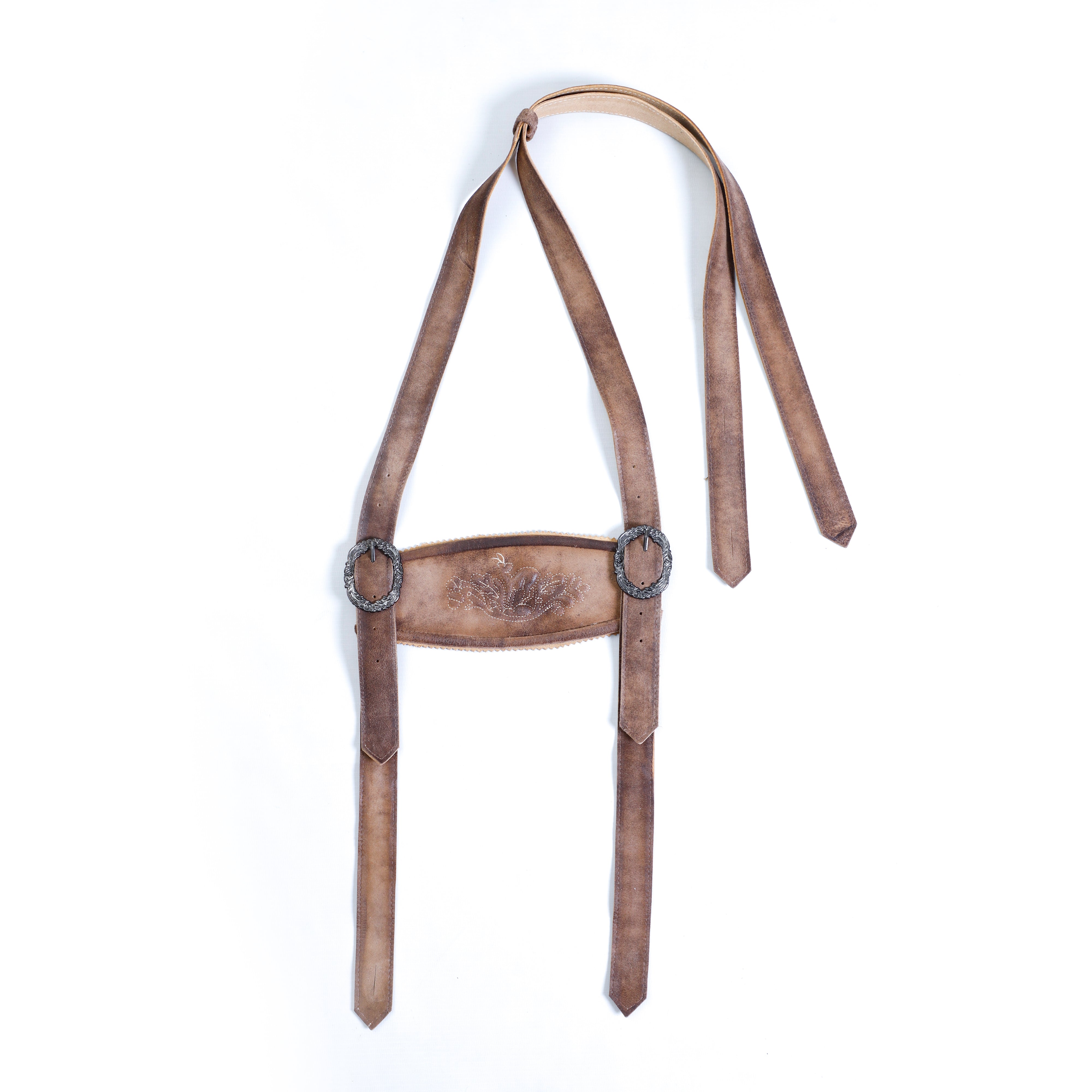 Charcoal Black Bavarian Suspenders main image 1