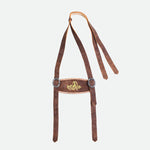 Cherry Brown Premium Lederhosen Suspenders