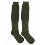 Classic Green Knee High Traditional Bavarian Socks