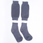 Traditional Gray Foklore Socks for Lederhosen Men