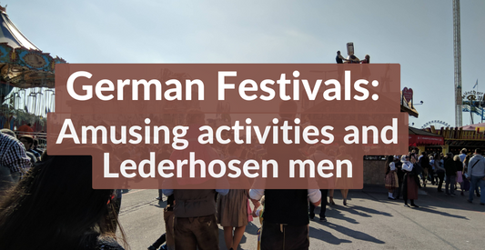 Amusing activities and Lederhosen men