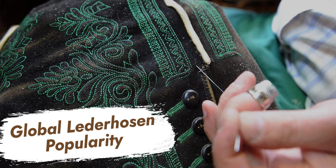Global lederhosen Popularity