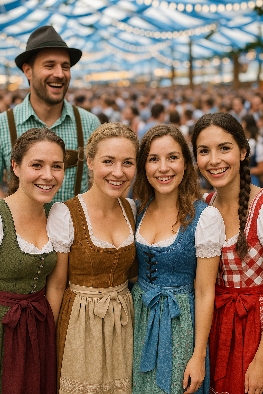 Fabrics used for making dirndl