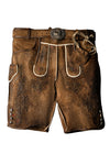 Brown Lederhosen with Decent and Refined Detailing