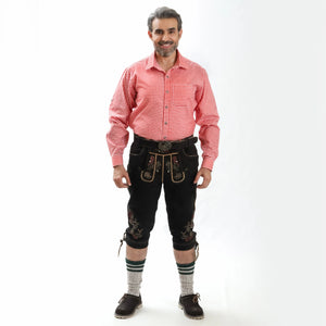 Forest Black Authentic German Bundhosen