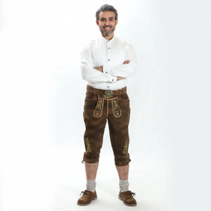 Traditional Alpine Bundhosen Shanko Brown