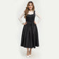 Women's Dirndl Dress Royal Midnight Black