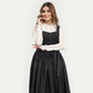 Women's Dirndl Dress Royal Midnight Black