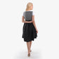 Women's Dirndl Dress Royal Midnight Black