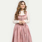 German Dirndl Dress Royal Midi Evening Sand