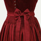 Dirndl Dress Timeless Luxury Ruby Allure