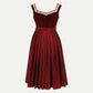 Dirndl Dress Timeless Luxury Ruby Allure