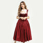 Dirndl Dress Timeless Luxury Ruby Allure