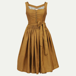 Women's Dirndl In Smoky Brown