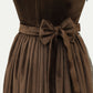 Bavarian Dirndl Dress Luxury Espresso