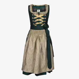 Midi Dirndl Inspired by Pure Green Elegance