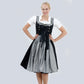 Midi Dirndl Inspired by Black Silver Charm