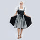 Midi Dirndl Inspired by Black Silver Charm