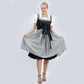 Midi Dirndl Inspired by Black Silver Charm