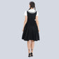 Midi Dirndl Inspired by Black Silver Charm