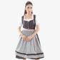 Midi Dirndl Inspired by Dark Charcoal Legacy