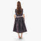 Midi Dirndl Inspired by Dark Charcoal Legacy