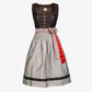 Midi Dirndl Inspired by Dark Charcoal Legacy