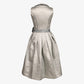 German Dirndl Dress in Platinum Silver Heritage