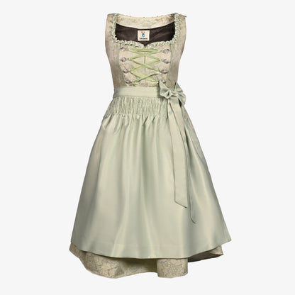 Timeless Bavarian Dirndl Attire Sage Green