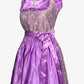 Bavarian Midi Dirndl Dress Orchid Purple Grace