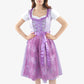 Midi Dirndl Inspired by Pure Lavender Lace Grace