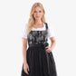 Premium Dirndl Dress Raven Black Prestige