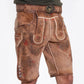 Brown Lederhosen with Decent and Refined Detailing