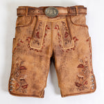 Authentic Lederhosen Men Vintage Brown