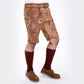 Authentic Lederhosen Men Vintage Brown