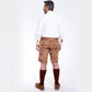 Authentic Lederhosen Men Vintage Brown