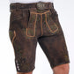 Raw Brown Vintage Inspired Lederhosen