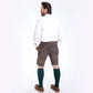 Raw Brown Vintage Inspired Lederhosen