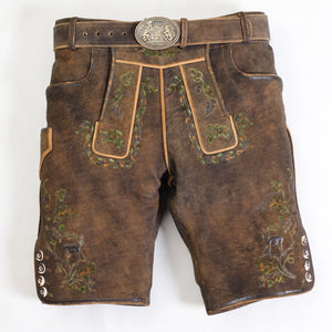 Raw Brown Lederhosen Halloween Set