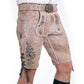 Classic Bone White Bavarian Lederhosen Men