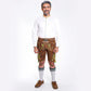 Russet Brown German Lederhosen Men