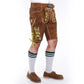 Russet Brown German Lederhosen Men