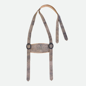 Double Shaded Smoke Gray Bavarian Suspenders