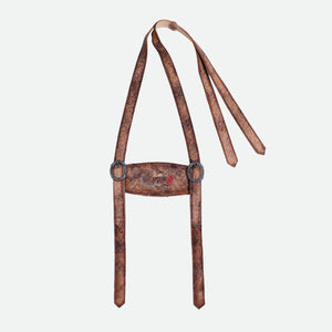 Vintage Brown Premium Lederhosen Suspenders
