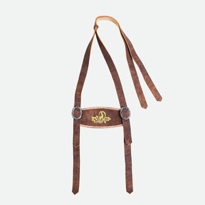 Cherry Brown Premium Lederhosen Suspenders