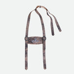 Two Tone Rustic Brown Premium Lederhosen Suspenders