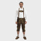 Traditional Bundhosen Shanko Brown Suspenders