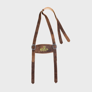 Traditional Bundhosen Shanko Brown Suspenders